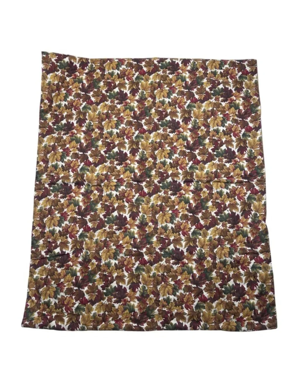 Rustic Woodland Themed Deer Lap Blanket Decoration Wildlife Autumn Harvest